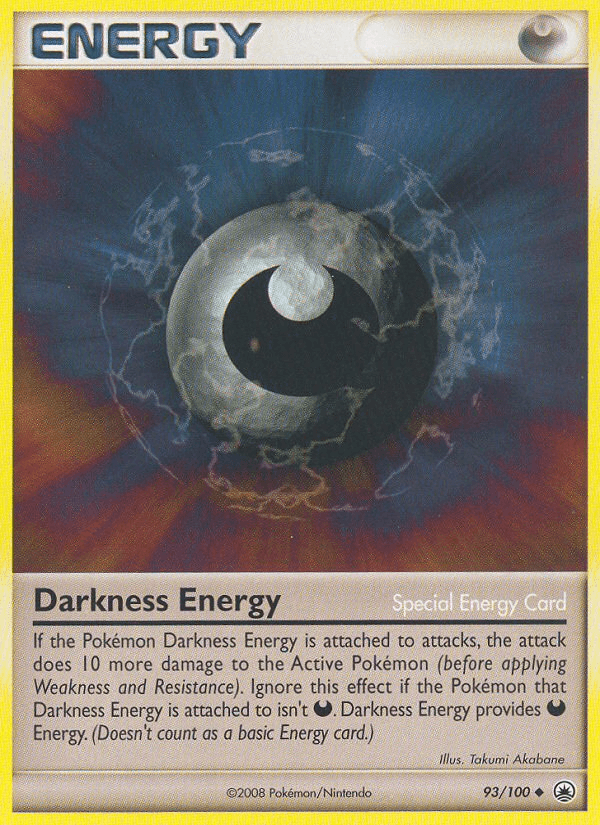 Darkness Energy 2008 Pokemon Majestic Dawn