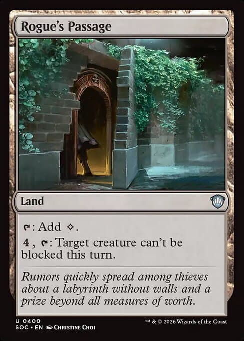 Rogue's Passage 2019 Magic: The Gathering Commander 2019