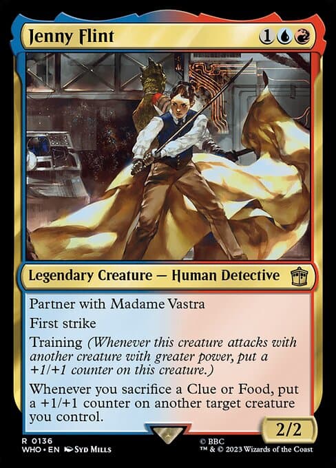 Jenny Flint 2023 Magic: The Gathering Doctor Who