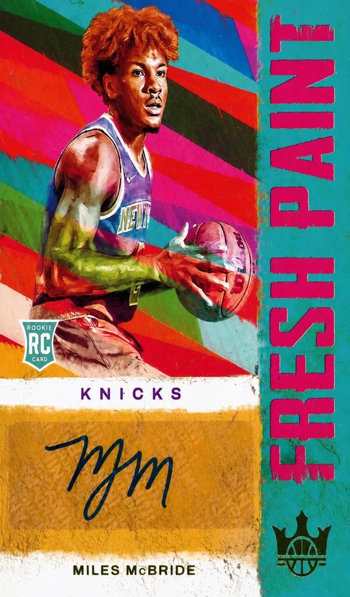Miles McBride 2021 panini Panini Court Kings