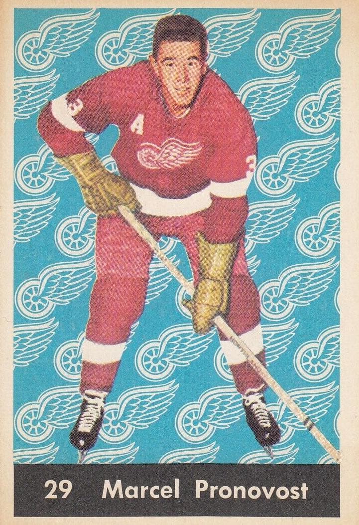 Marcel Pronovost 1961 unknown Parkhurst