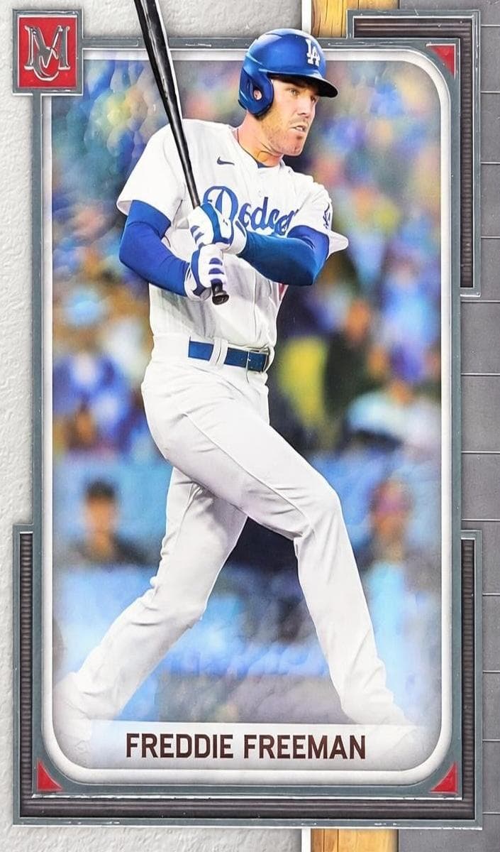 Freddie Freeman 2023 topps Topps Museum Collection