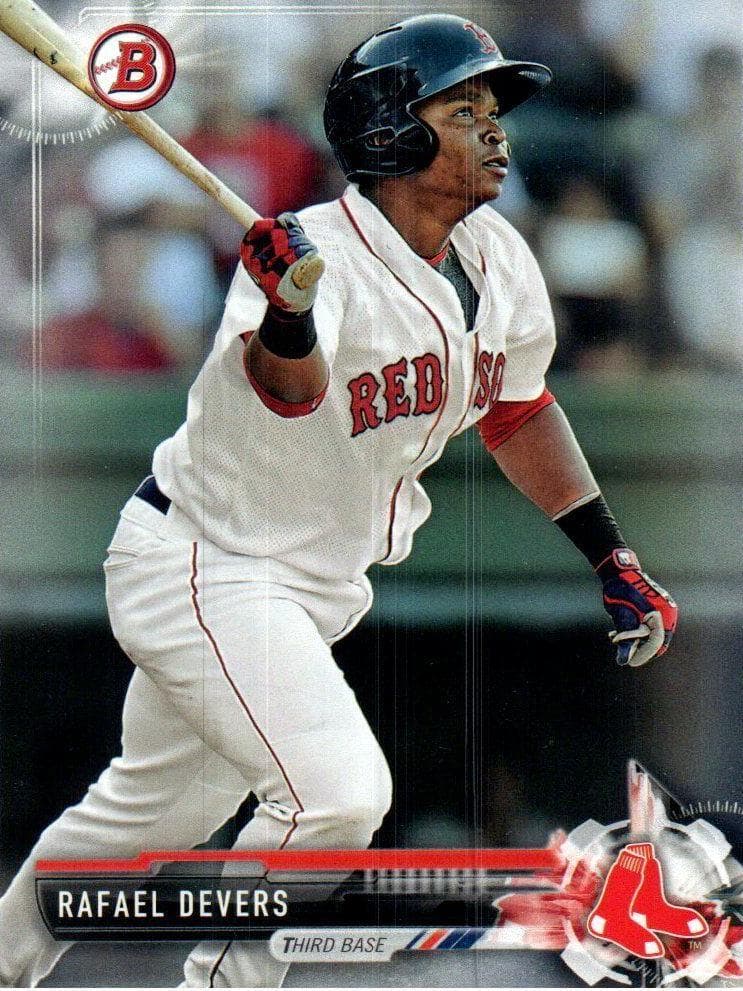 Rafael Devers 2017 bowman Bowman
