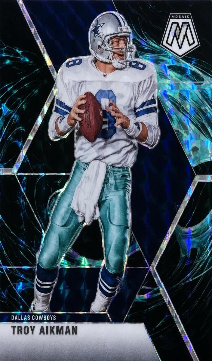 Troy Aikman 2020 panini Panini Mosaic