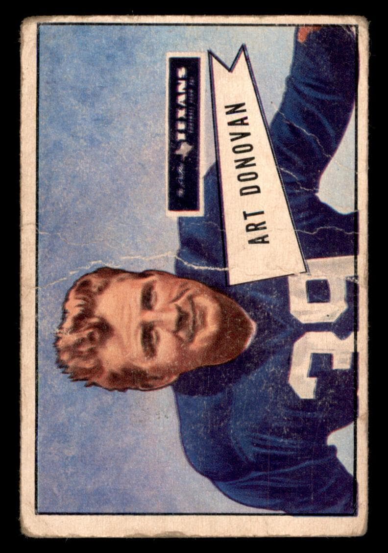 Art Donovan 1952 bowman Bowman Small