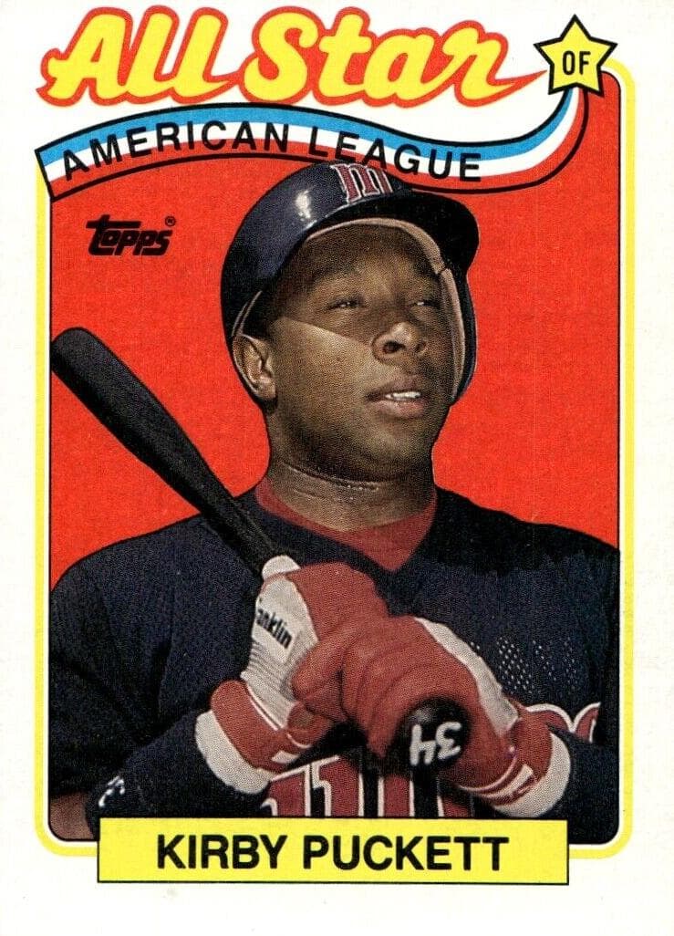 Kirby Puckett 1989 topps