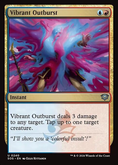 Vibrant Outburst] 2026 Magic: The Gathering Secrets of Strixhaven
