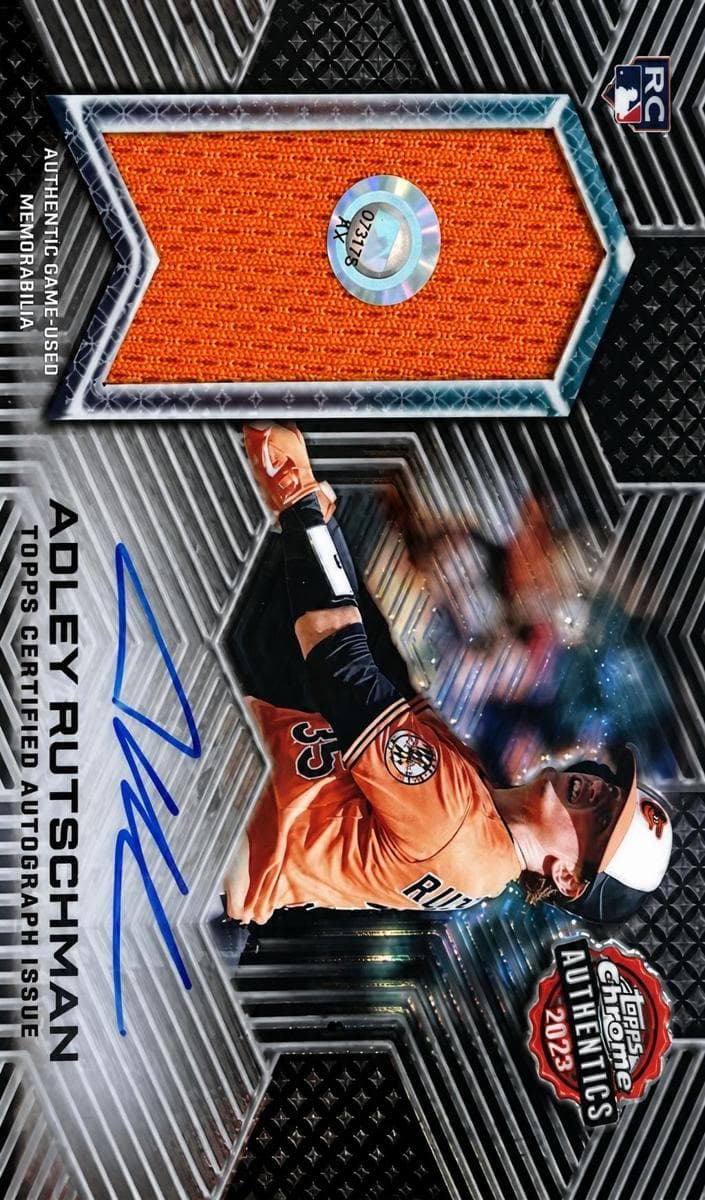 Adley Rutschman 2023 topps Topps Chrome
