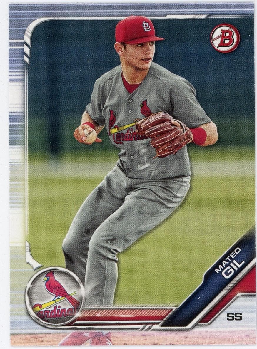 Mateo Gil 2019 bowman Bowman Draft