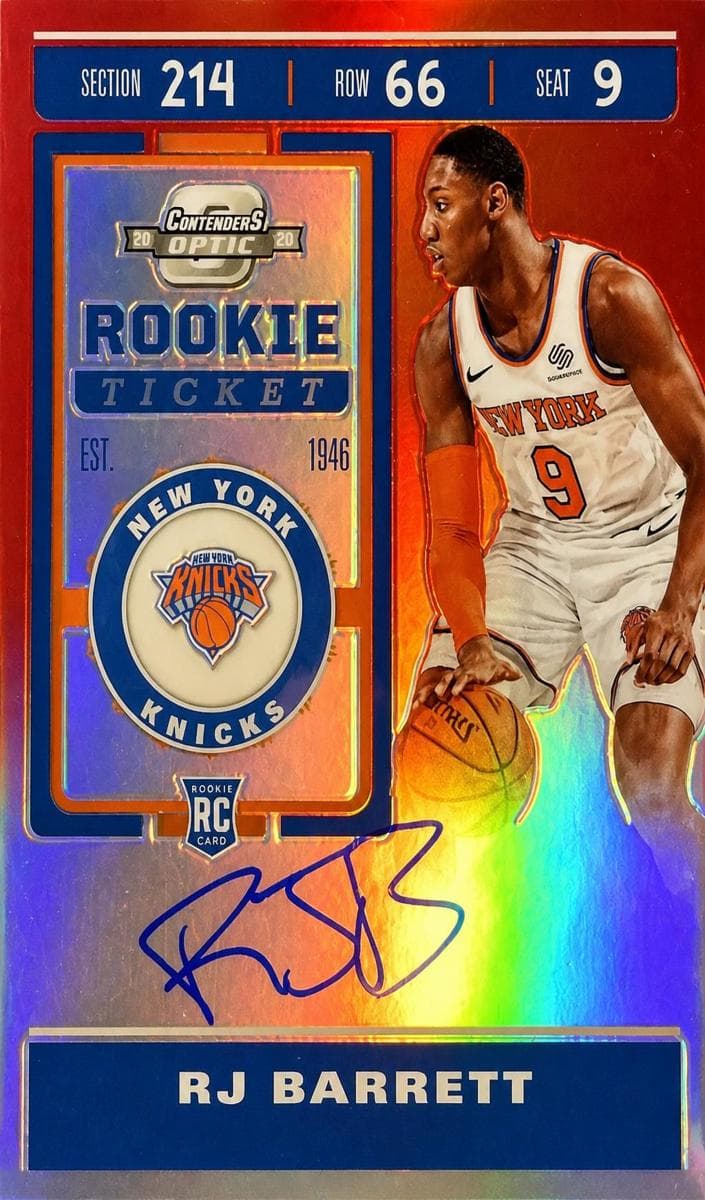 RJ Barrett 2019 panini