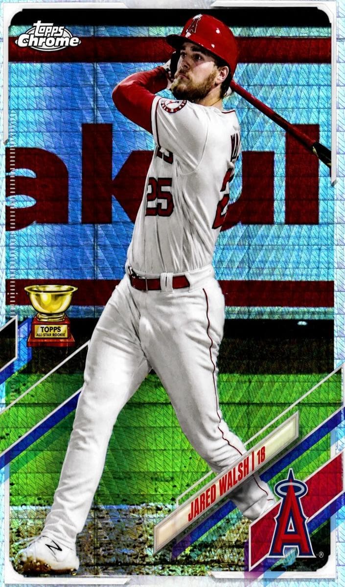 Jared Walsh 2021 topps Topps Chrome