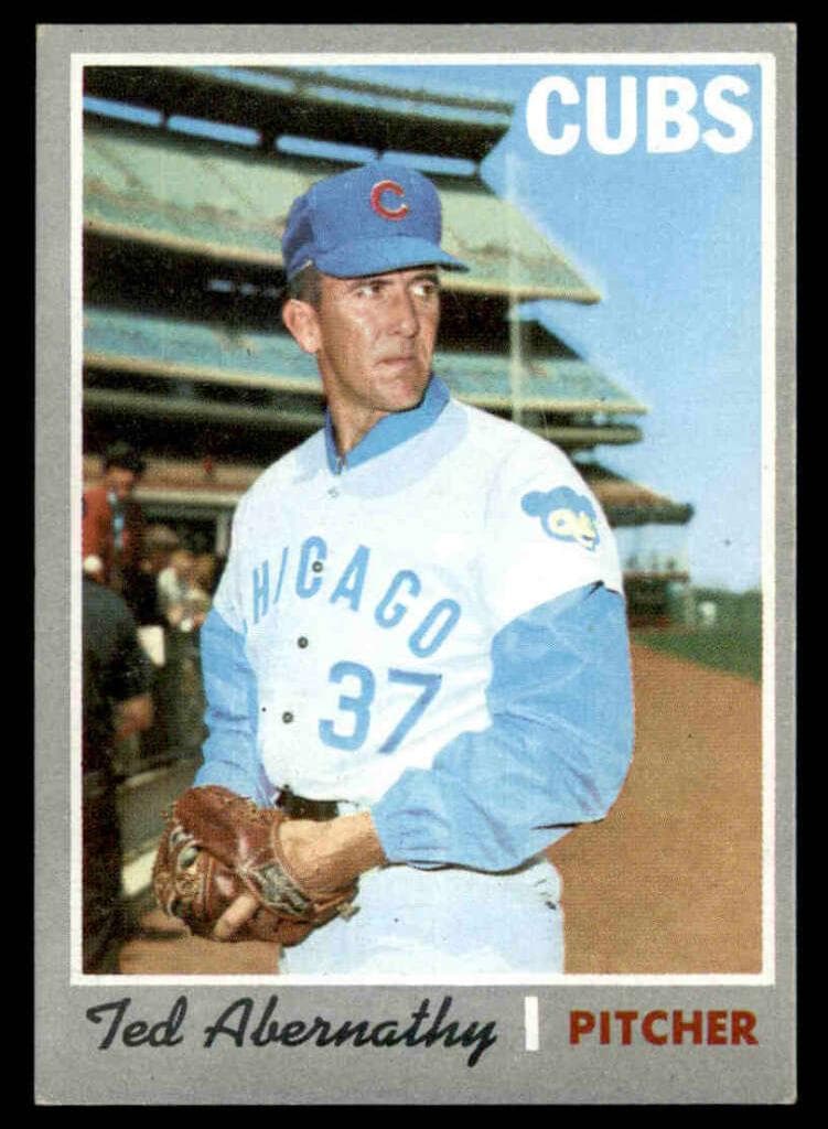 Ted Abernathy 1970 topps Topps