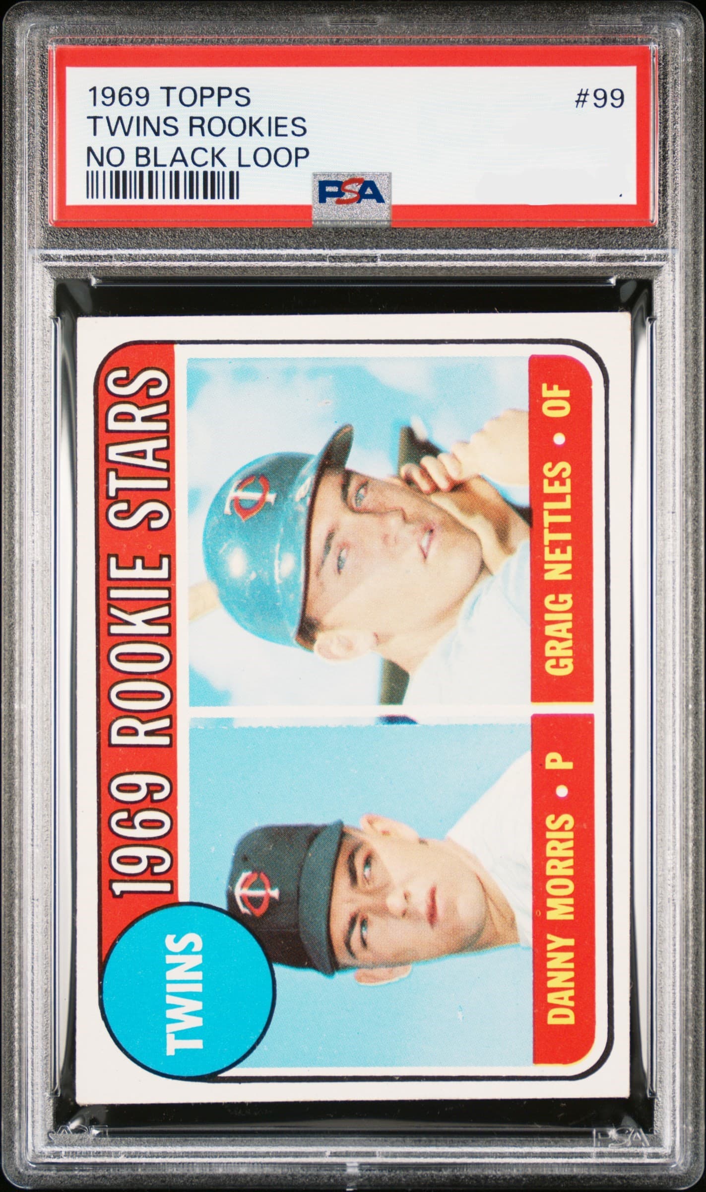 Twins 1969 Rookie Stars (Danny Morris / Graig Nettles) #99