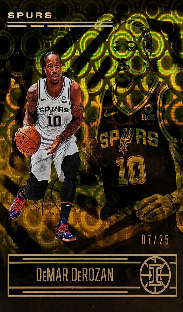 DeMar DeRozan 2020 panini Panini Illusions