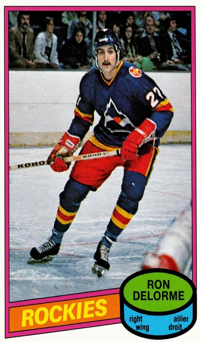 Ron Delorme 1980 o-pee-chee O-Pee-Chee