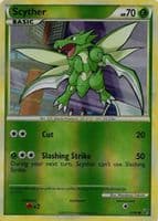 Scyther trading card