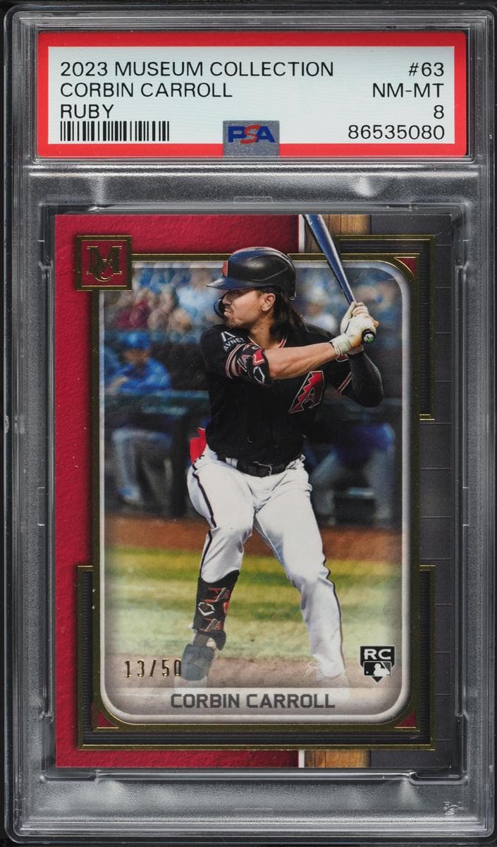 Corbin Carroll 2023 topps Topps Museum Collection
