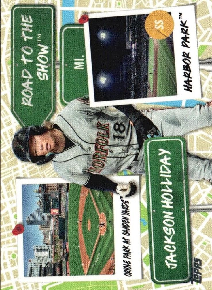 Jackson Holliday 2024 topps Topps Pro Debut