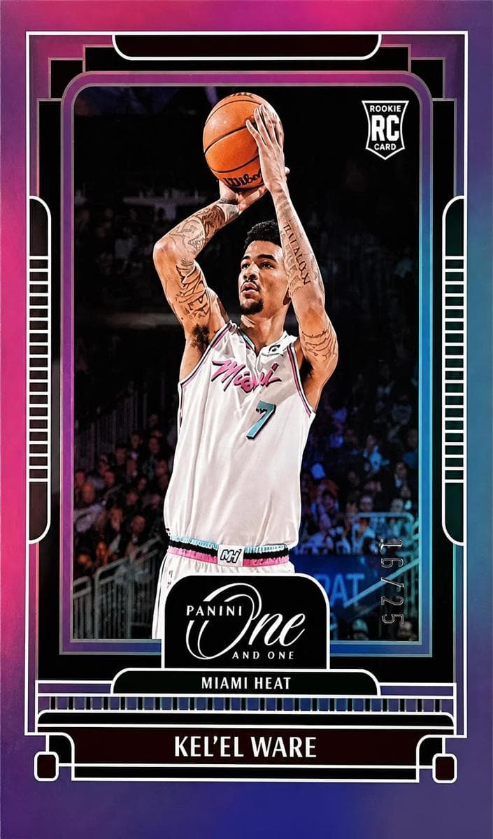 Kel'el Ware 2024 panini Panini One and One