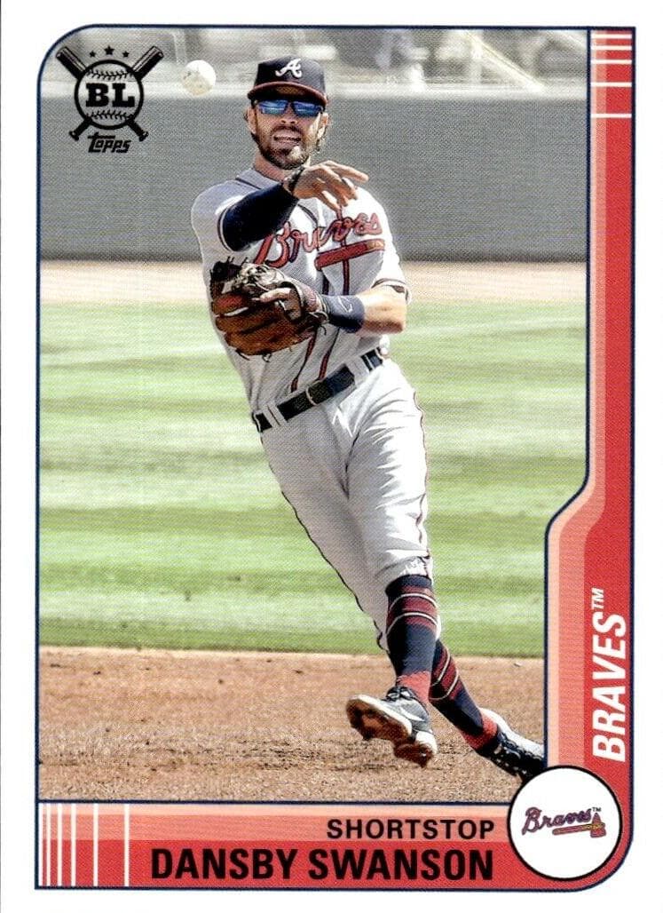 Dansby Swanson 2021 topps Topps Big League