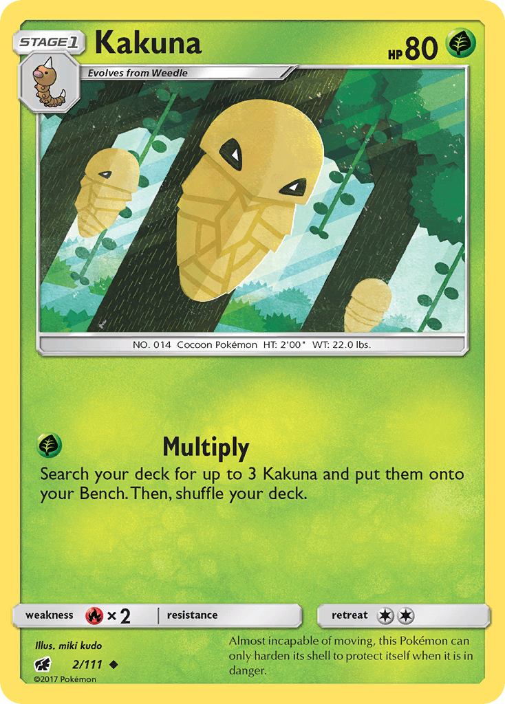 Kakuna 2017 Pokemon