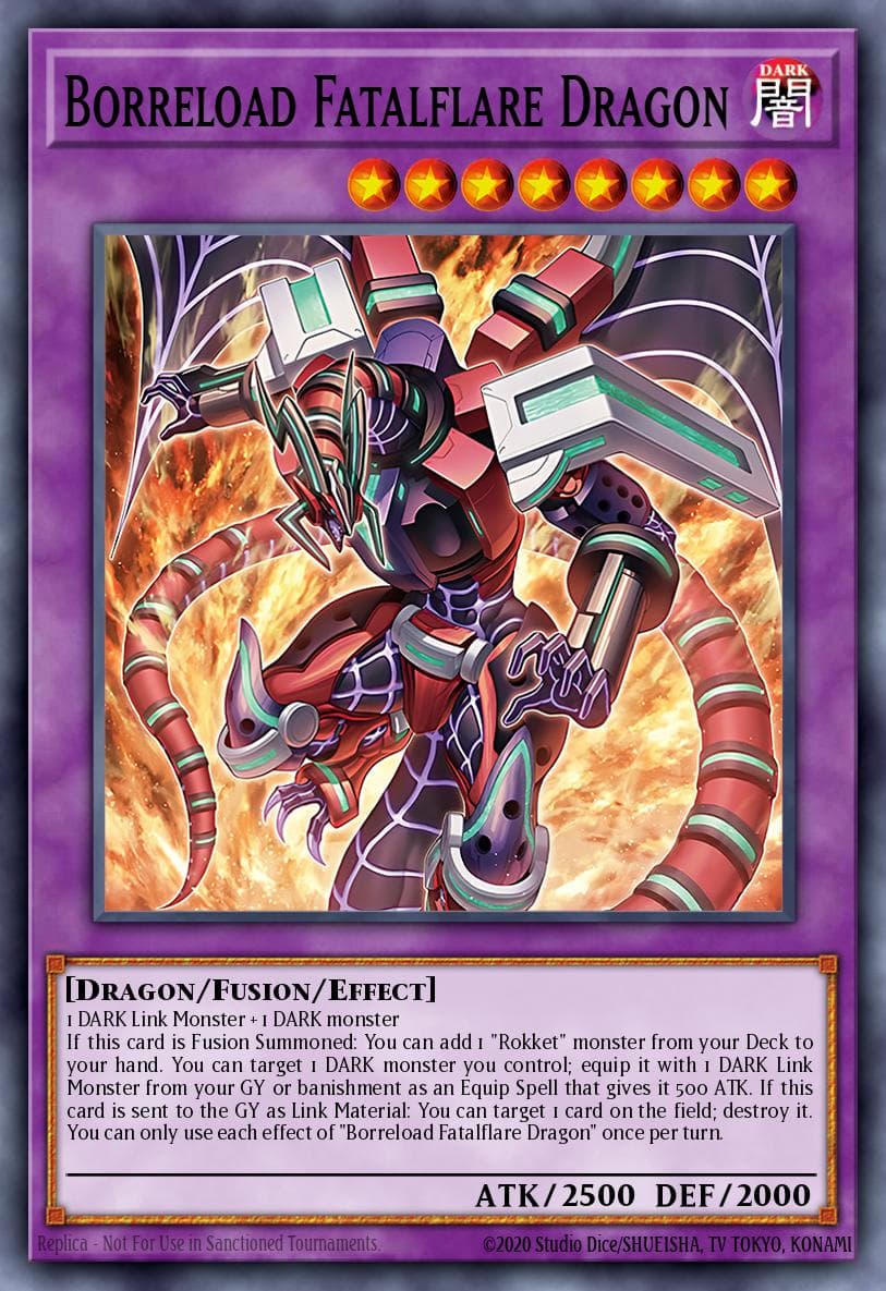 Borreload Fatalflare Dragon #BPRO-EN032