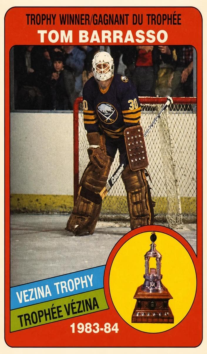 Tom Barrasso 1984 topps O-Pee-Chee