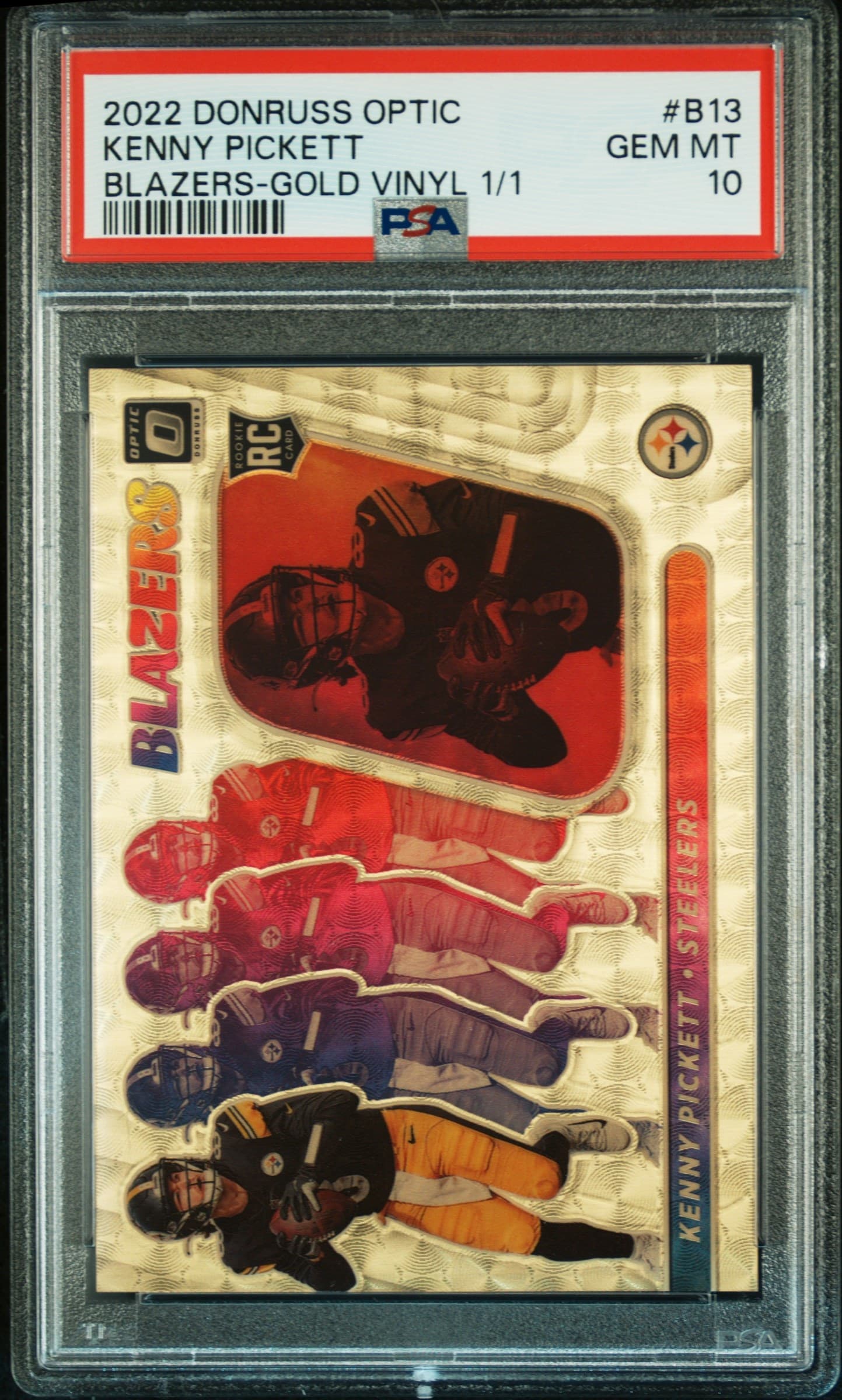 Kenny Pickett 2022 panini Donruss Optic