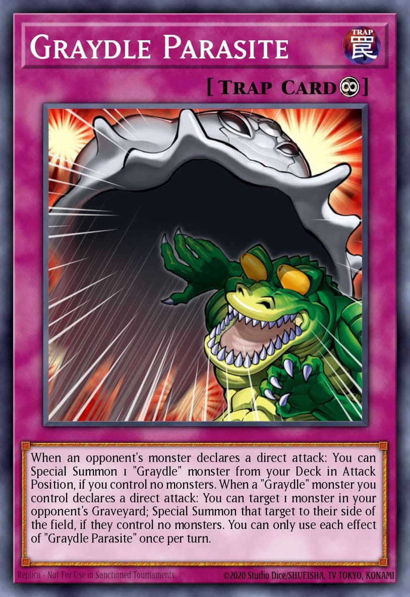 Graydle Parasite 2015 Yu-Gi-Oh! Dimension of Chaos