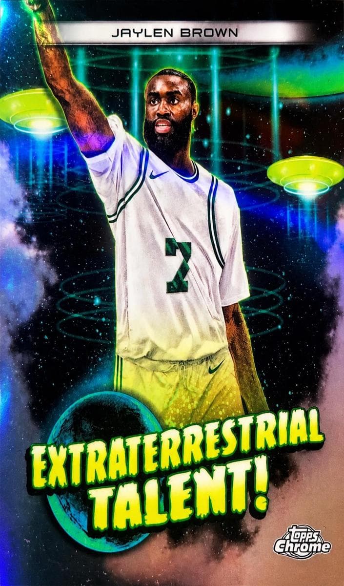 Jaylen Brown 2023 topps Topps Chrome Cosmic
