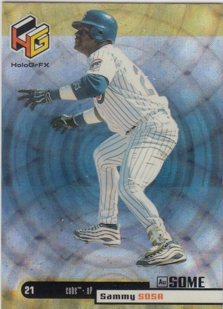 Sammy Sosa 1999 upper-deck Upper Deck HoloGrFX