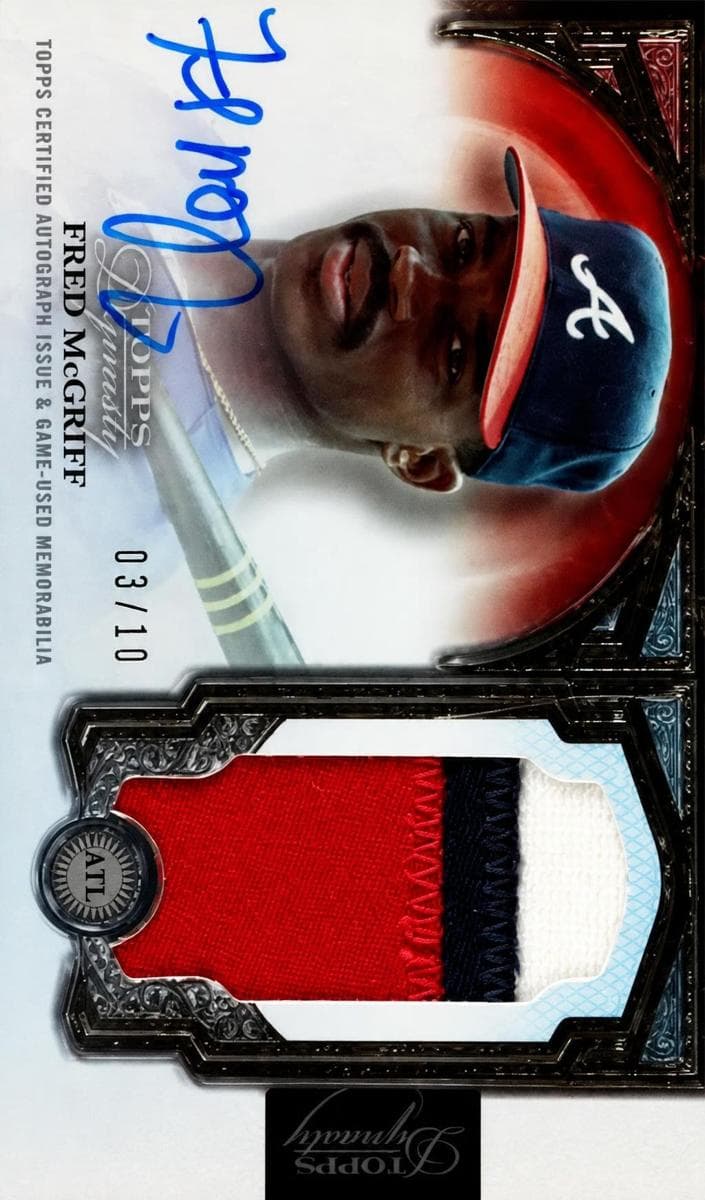 Fred McGriff 2023 topps Topps Dynasty