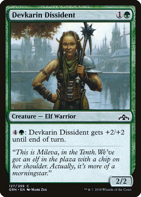 Devkarin Dissident 2018 Magic: The Gathering Guilds of Ravnica