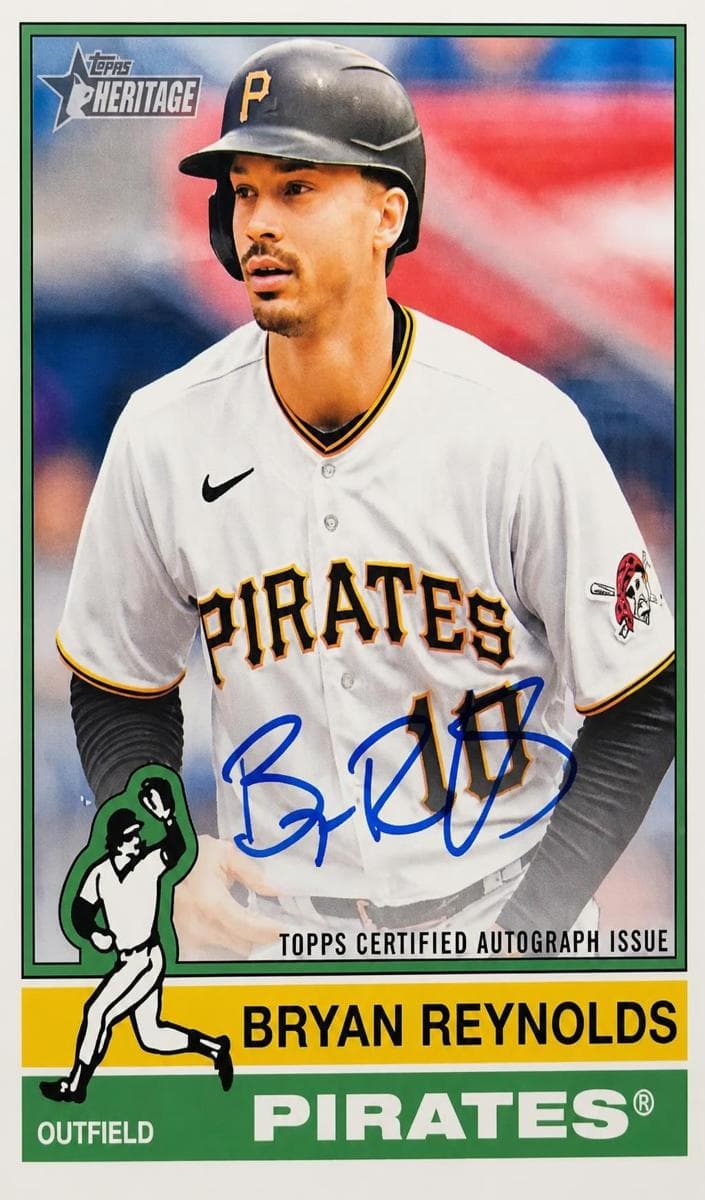 Bryan Reynolds 2025 topps Topps Heritage