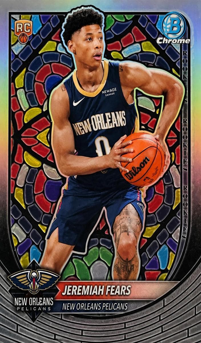 Jeremiah Fears 2025 bowman Bowman