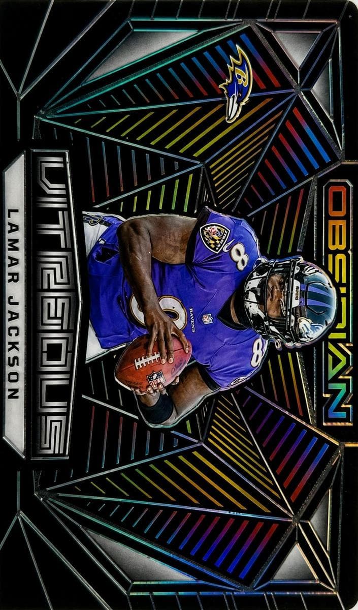 Lamar Jackson 2023 panini Panini Obsidian