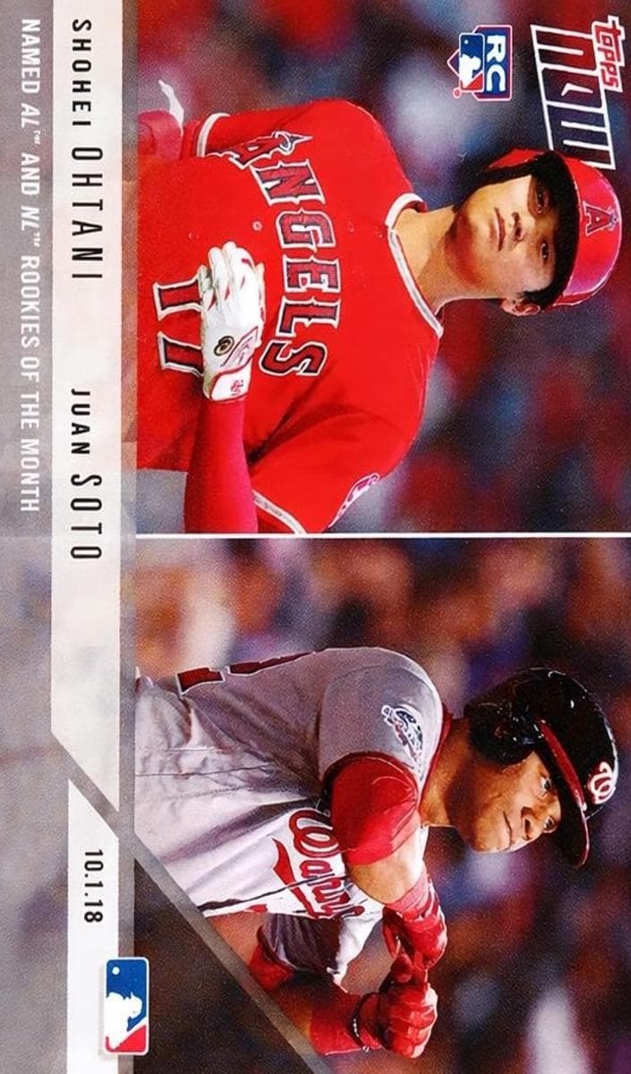 Juan Soto 2018 topps Now