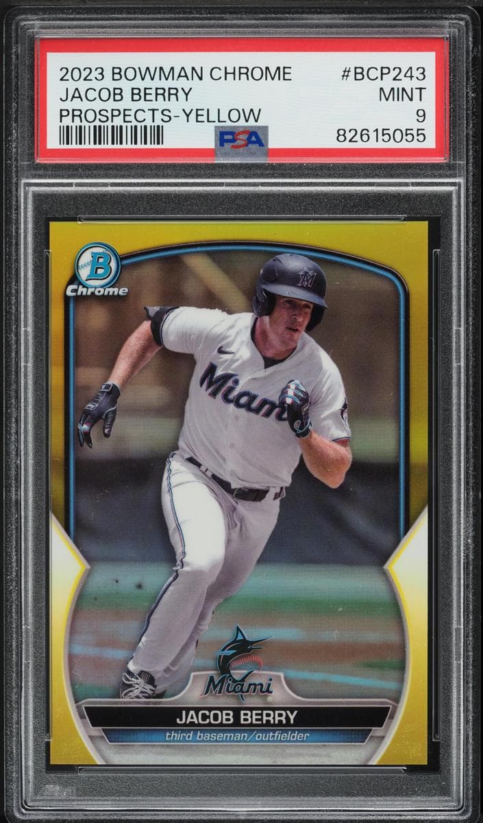 Jacob Berry 2023 bowman Bowman Chrome