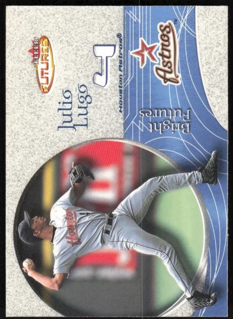 Julio Lugo 2001 fleer Fleer Futures