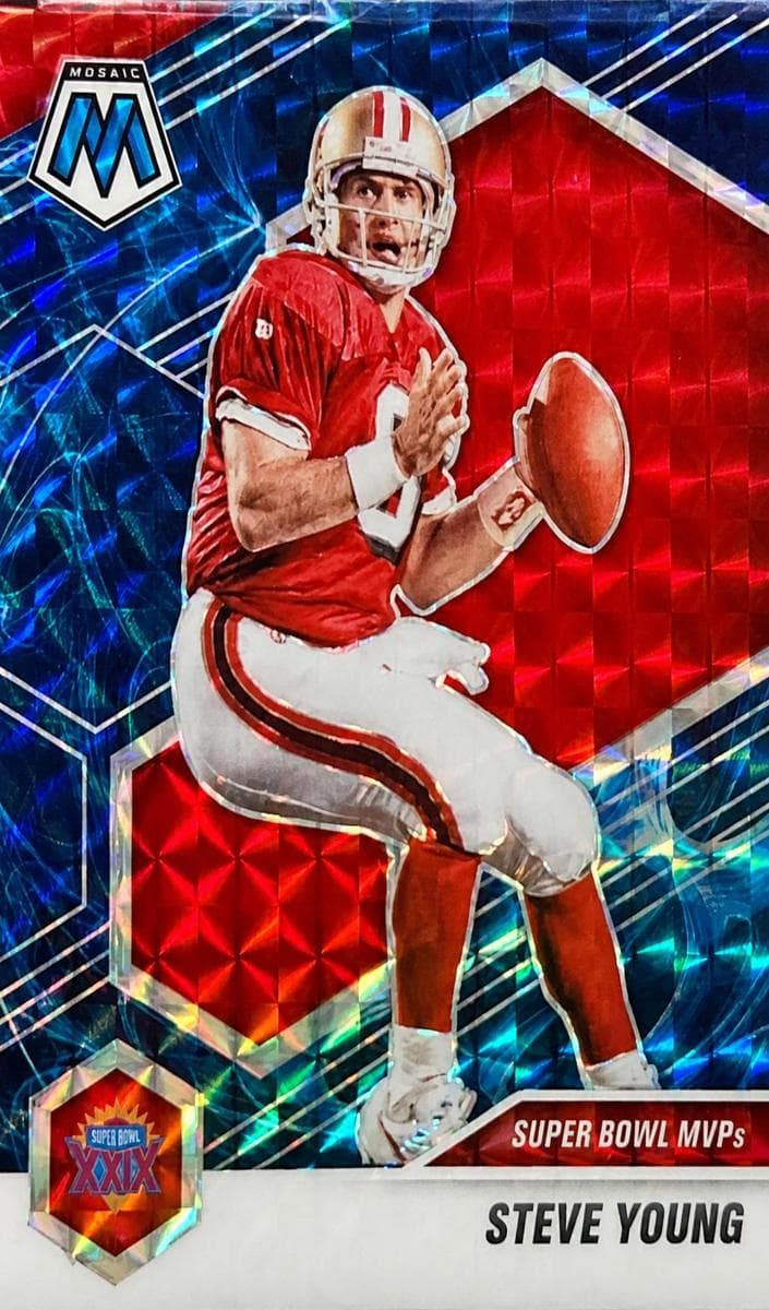 Steve Young 2021 panini Panini Mosaic