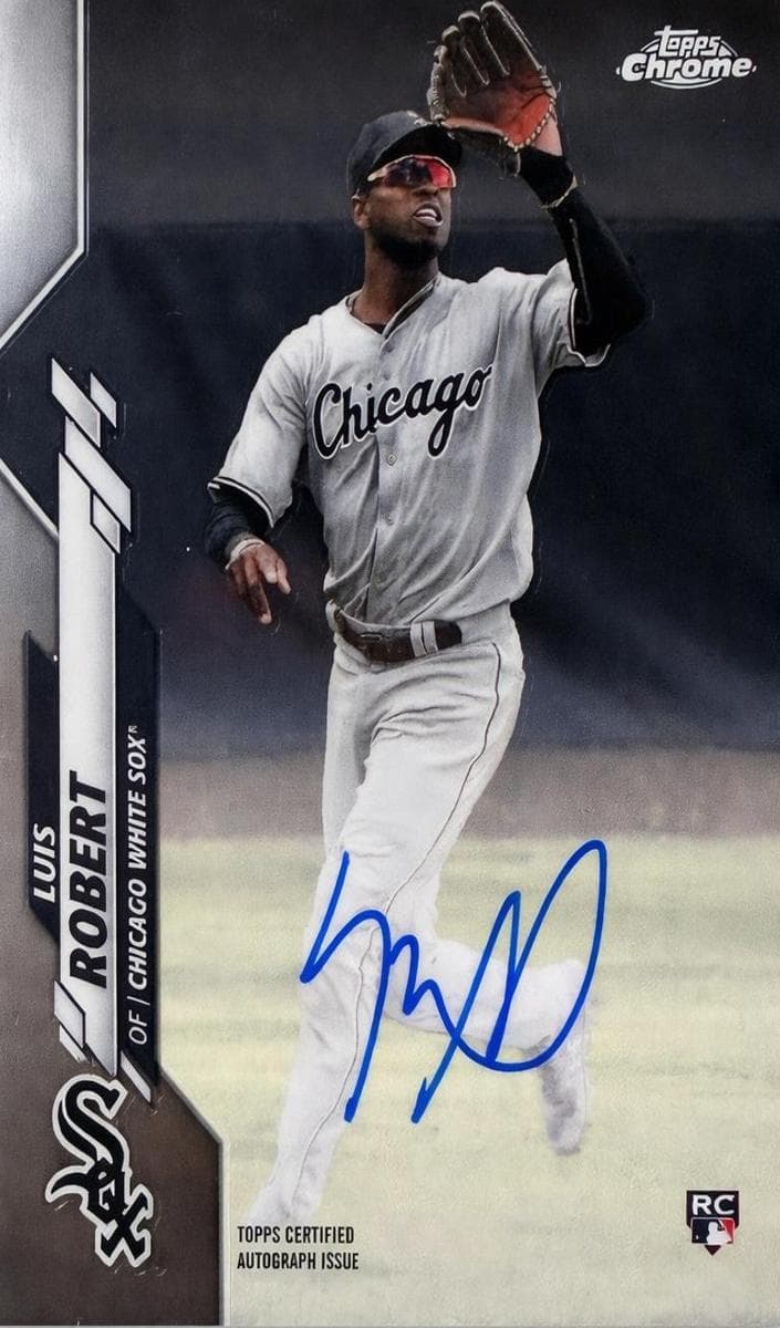 Luis Robert 2020 panini Panini Prizm
