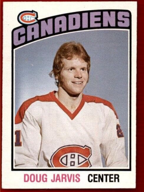Doug Jarvis 1976 topps O-Pee-Chee