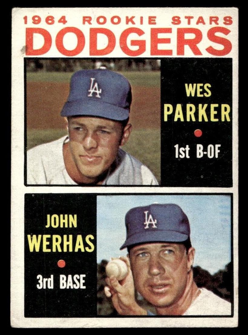 Dodgers 1964 Rookie Stars (Wes Parker / John Werhas) #456