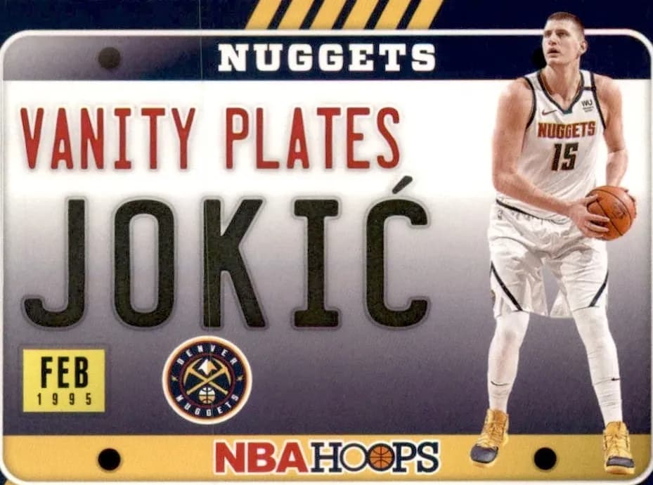 Nikola Jokic 2020 panini Hoops