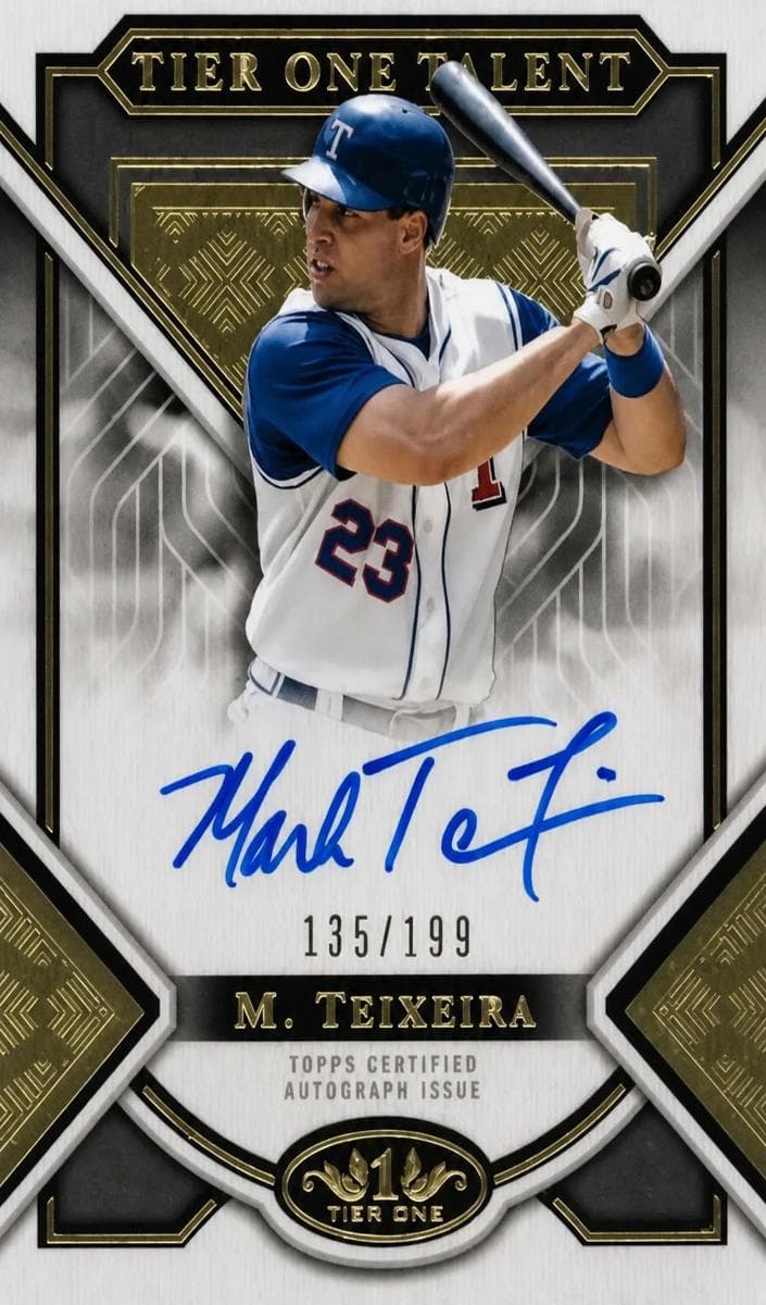 Mark Teixeira 2023 topps Topps Tier One