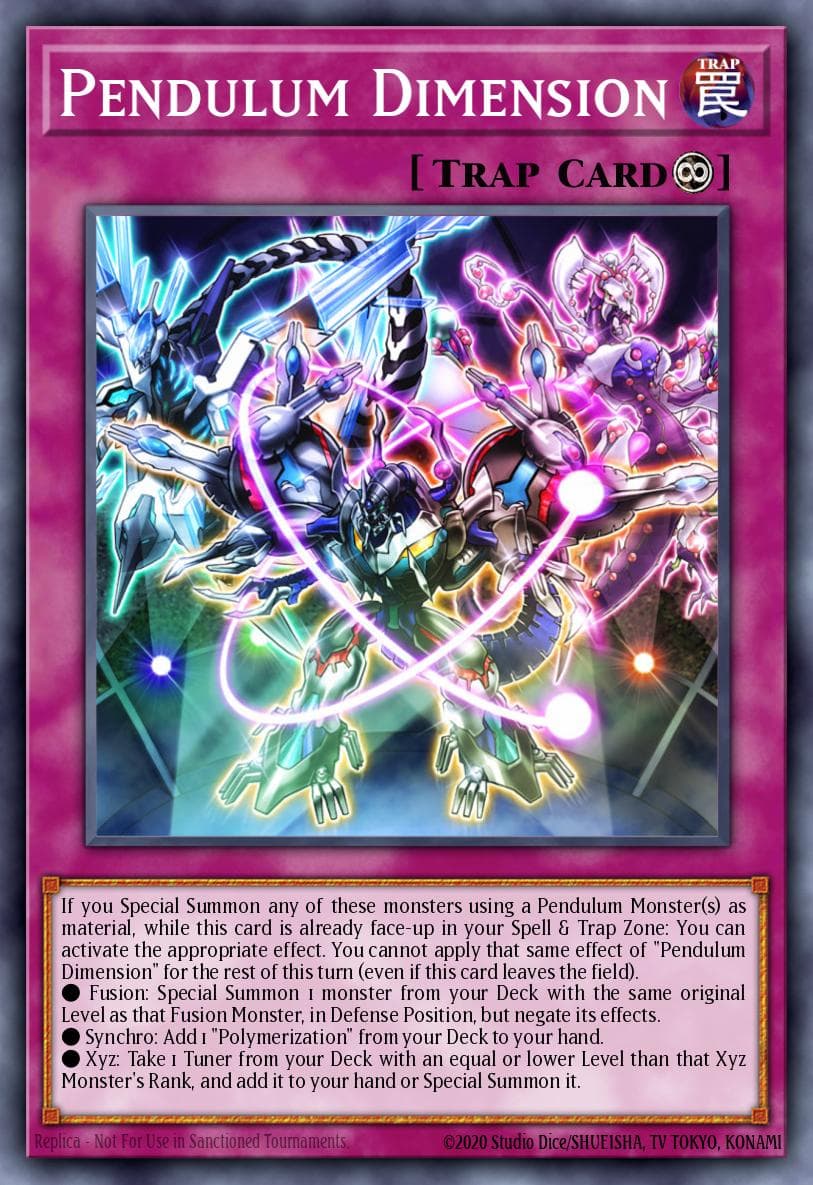 Pendulum Dimension 2022 Yu-Gi-Oh! Legendary Duelists: Season 3