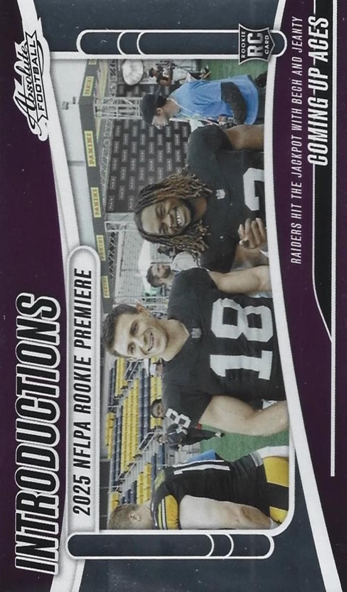 Ashton Jeanty 2025 panini Panini Absolute Countdown Calendar
