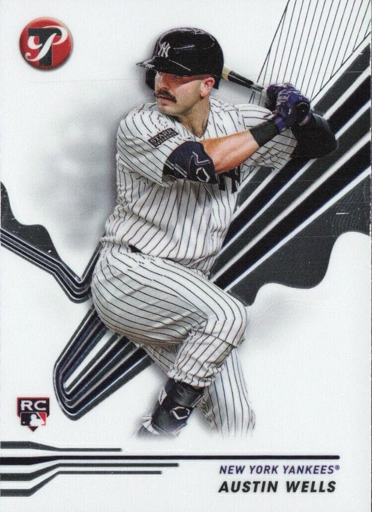 Austin Wells 2024 topps Topps Pristine