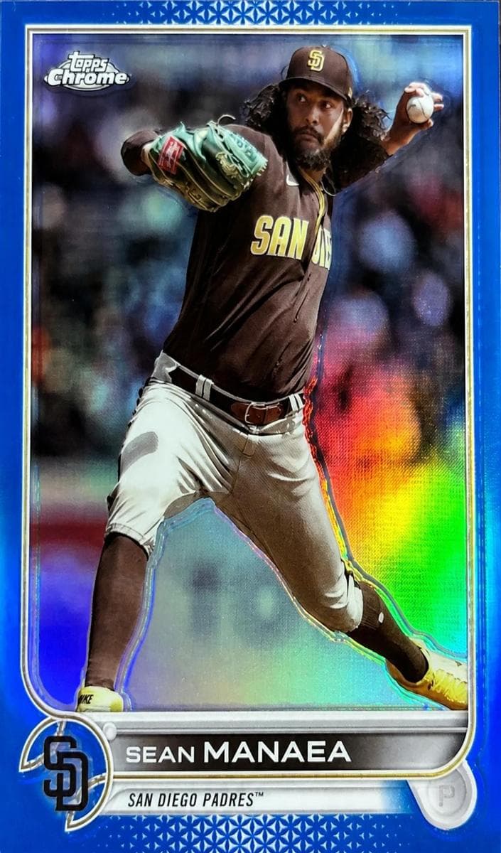 Sean Manaea 2022 topps Topps Chrome Update