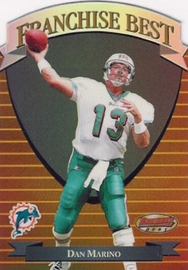 Dan Marino 1999 bowman Bowman's Best